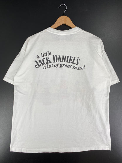 90's JACK DANIELS FLAVORS Made in USA Size XL Vintage T-Shirt / A5197