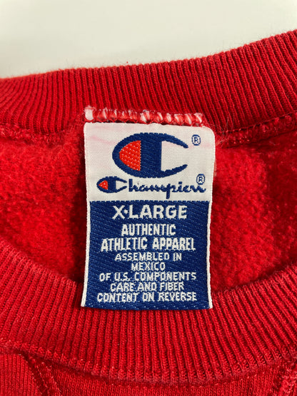 90's CHAMPION x WISCONSIN Size XL Vintage Sweat-shirt / E5736S