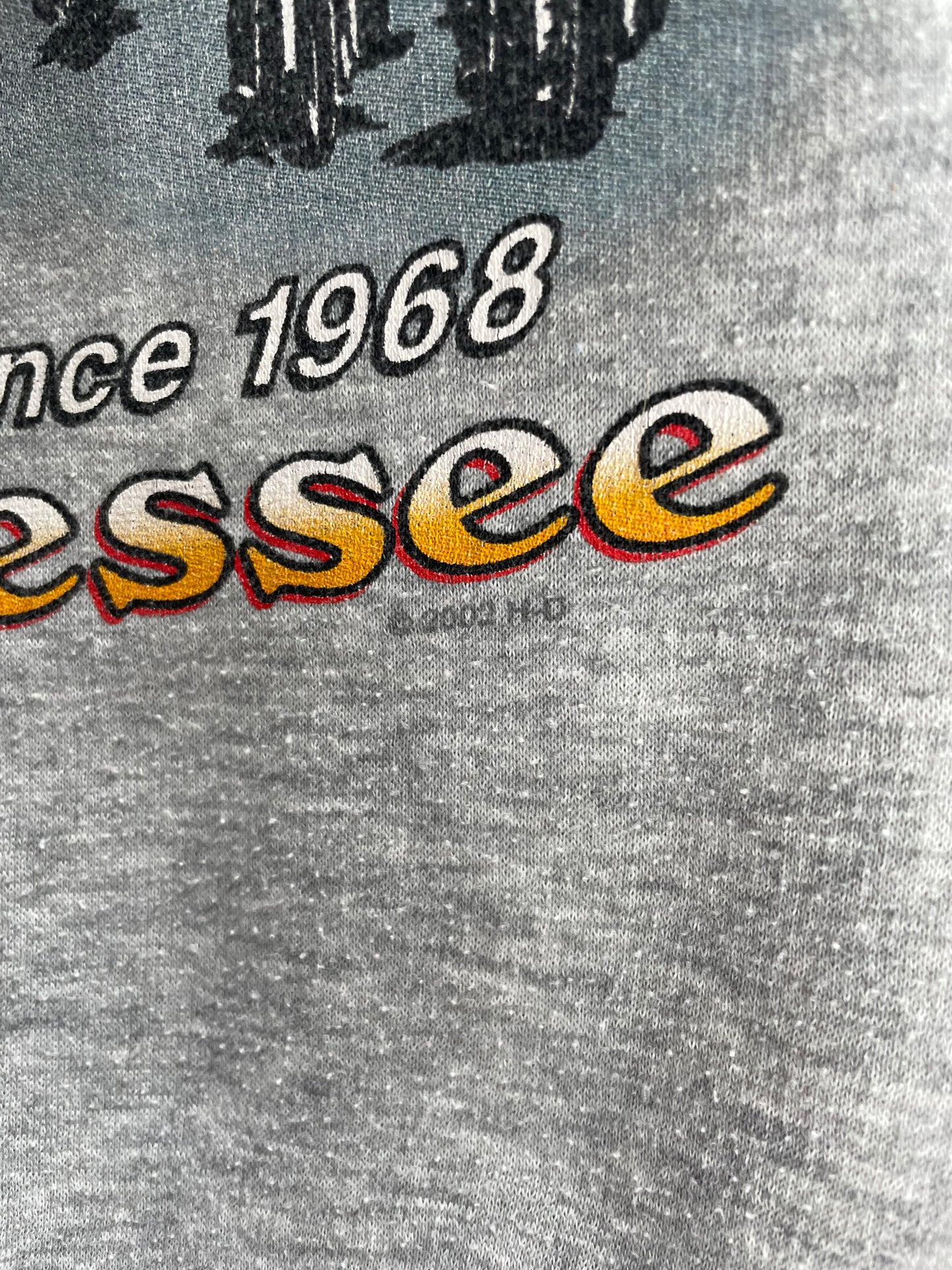 2002 HARLEY DAVIDSON Size No Tag (Approx.L) Vintage Zip Up Hoodie Sweat-shirt / A87