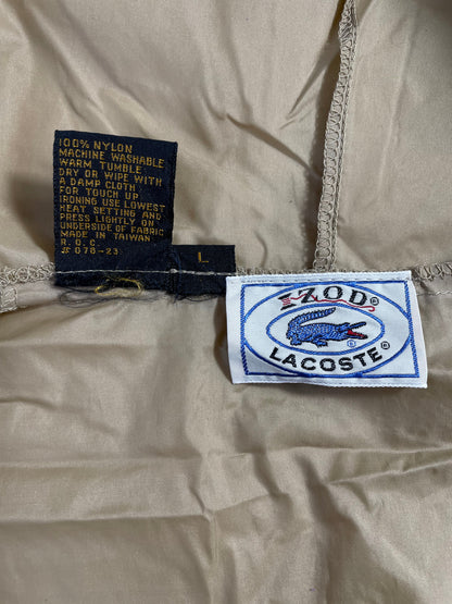 80's IZOD LACOSTE Size L Vintage Nylon Jacket / E1480N