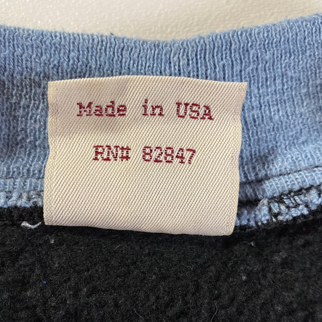 90's WOLF Made in USA Size XL Vintage Animal Sweat-Shirt / E5148S