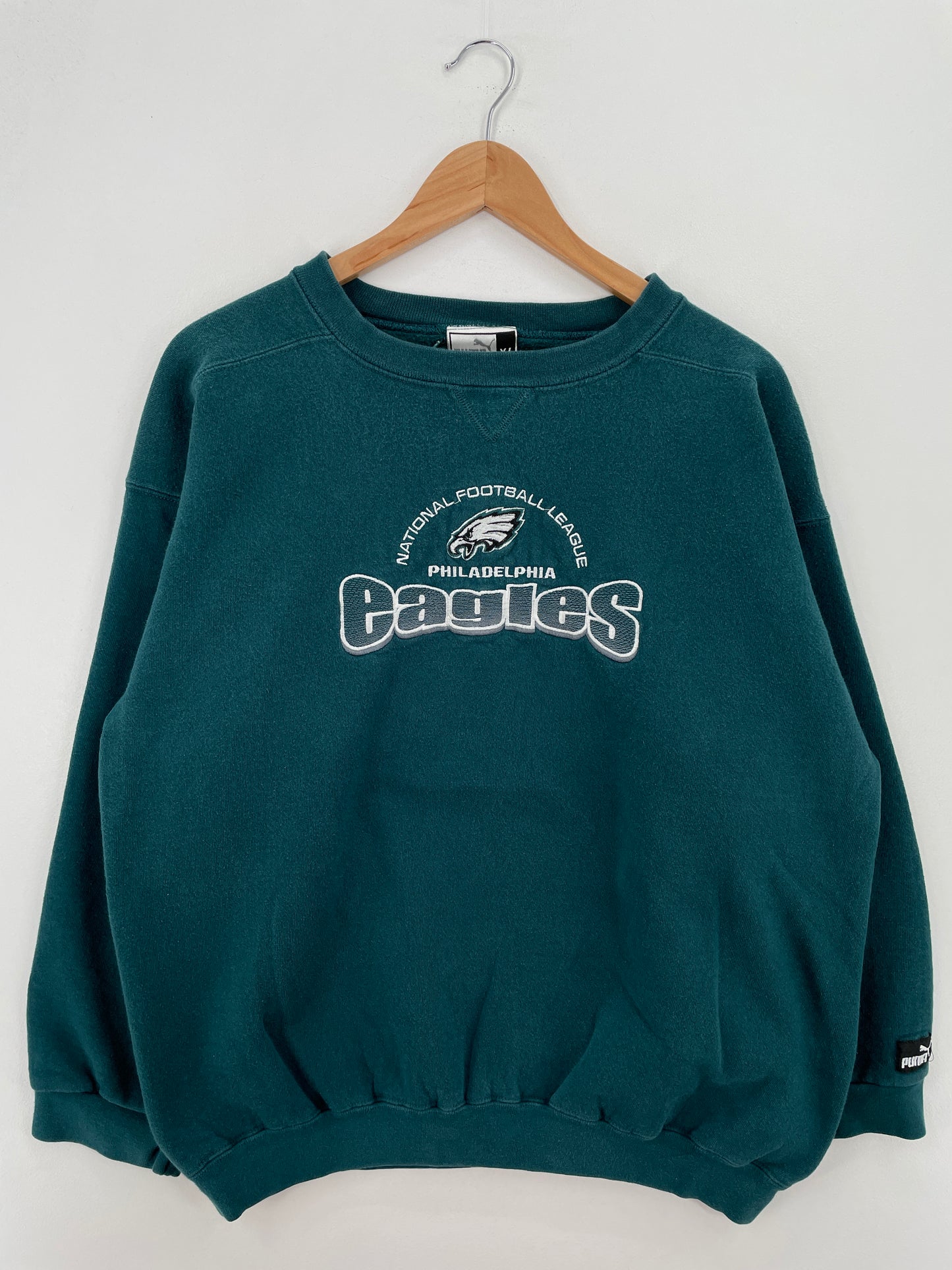 Vintage PHILADELPHIA EAGLES Size XL NFL Sweat-Shirts / A8023