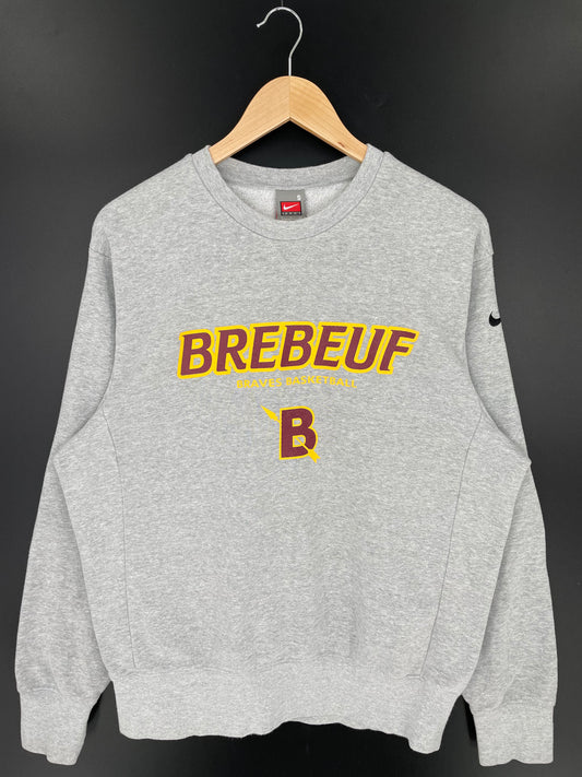00' NIKE INDIANA BREBEUF Size S Vintage College Sweat-Shirts/ A39