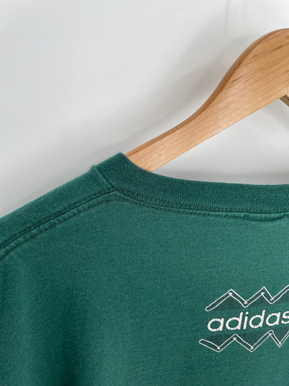 90's ADIDAS Made in USA Size XL Vintage T-Shirt / A7788
