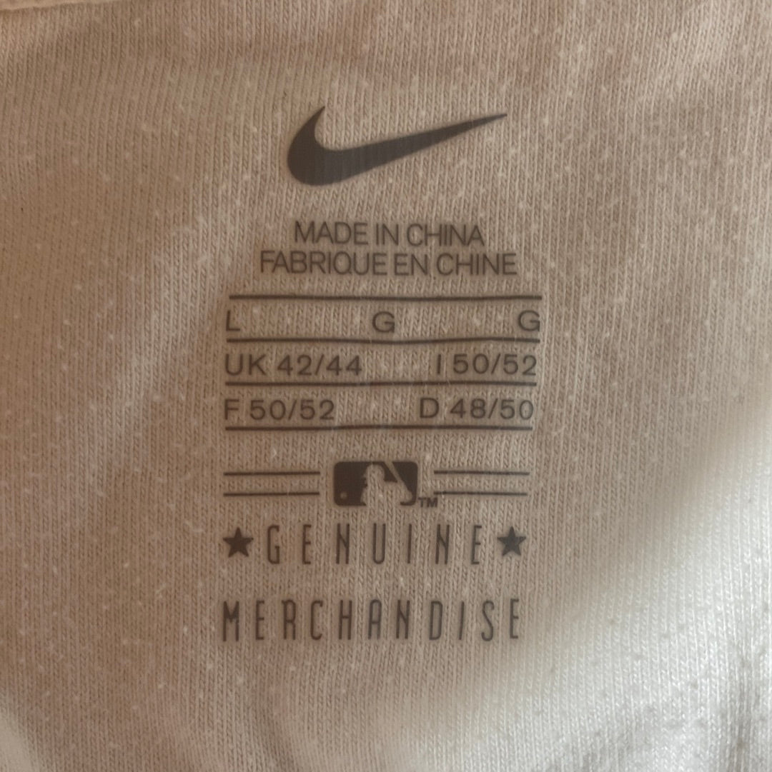 Vintage NIKE x NEW YORK YANKEES Size L Vintage MLB Hoodie Sweat-Shirt / E268