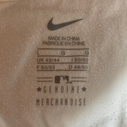 Vintage NIKE x NEW YORK YANKEES Size L Vintage MLB Hoodie Sweat-Shirt / E268