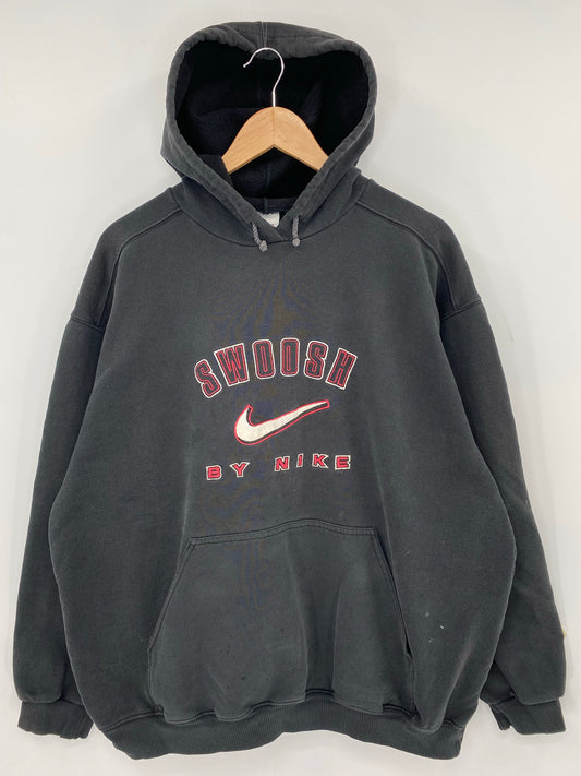 90's NIKE Size XL Vintage Hoodie Sweat-Shirt / K7079