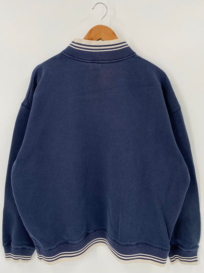 1998 LOONEY TUNES Size XL Vintage Half Zip Sweat-shirt / K4524