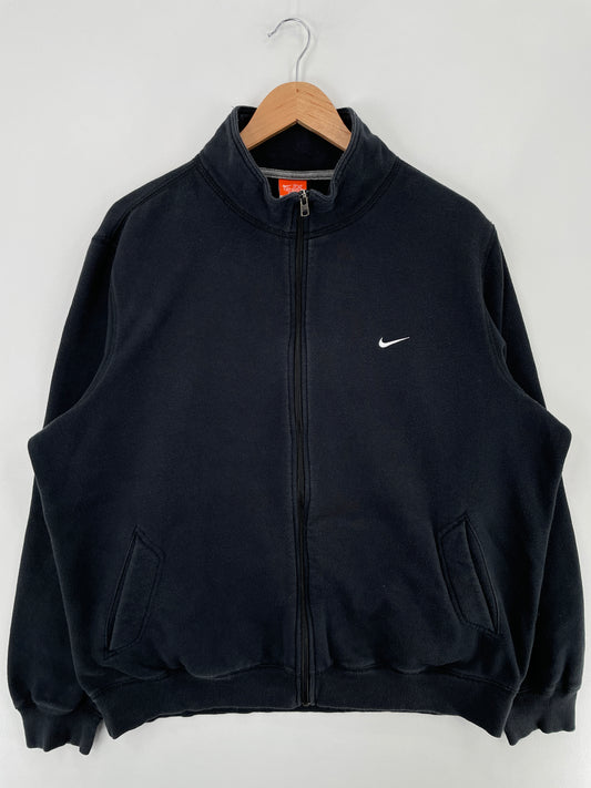 Vintage NIKE Size XL Zip-up Sweat-shirt / E4634S