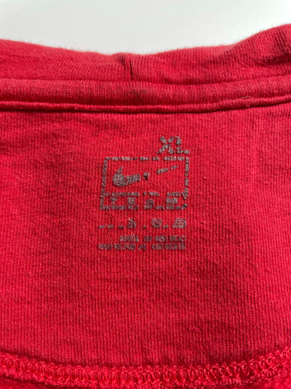 Vintage NIKE WISCONSIN Size XL Hoodie Sweat shirt / K5215