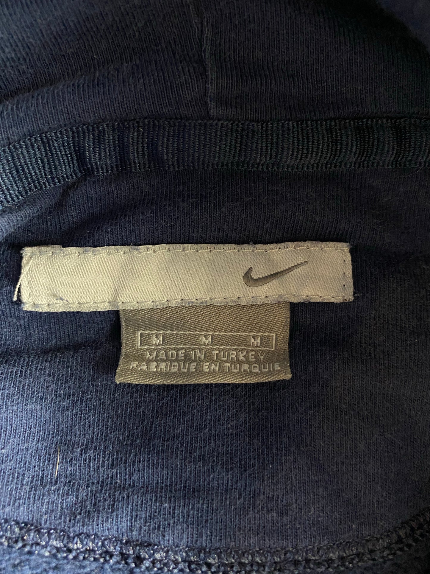 00’ NIKE MINI SWOOSH Size M Vintage Hoodie Sweat-Shirt / K4455