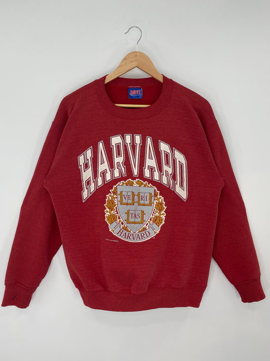 90's HARVARD Made in USA Size L Vintage College Sweat-Shirts/ A78