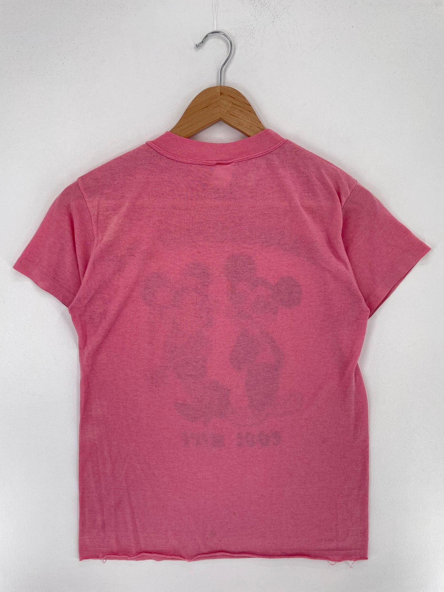 80’s DISNEY MICKEY MINNIE x WASHINGTON Made in USA Size M Vintage T-Shirt / E1109