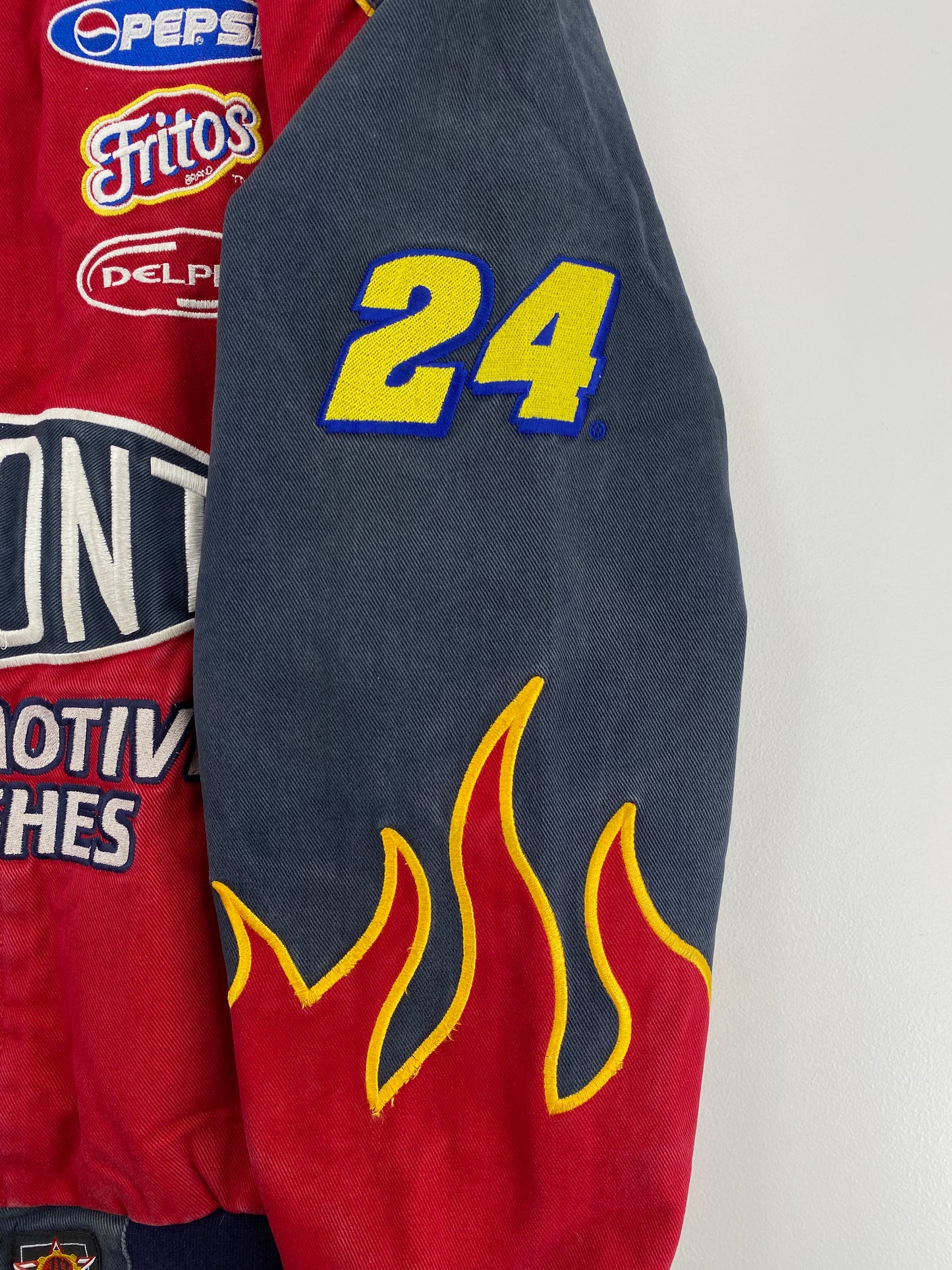90's DUPONT JEFF GORDON Made in USA Size XXL Racing Jacket / A5591