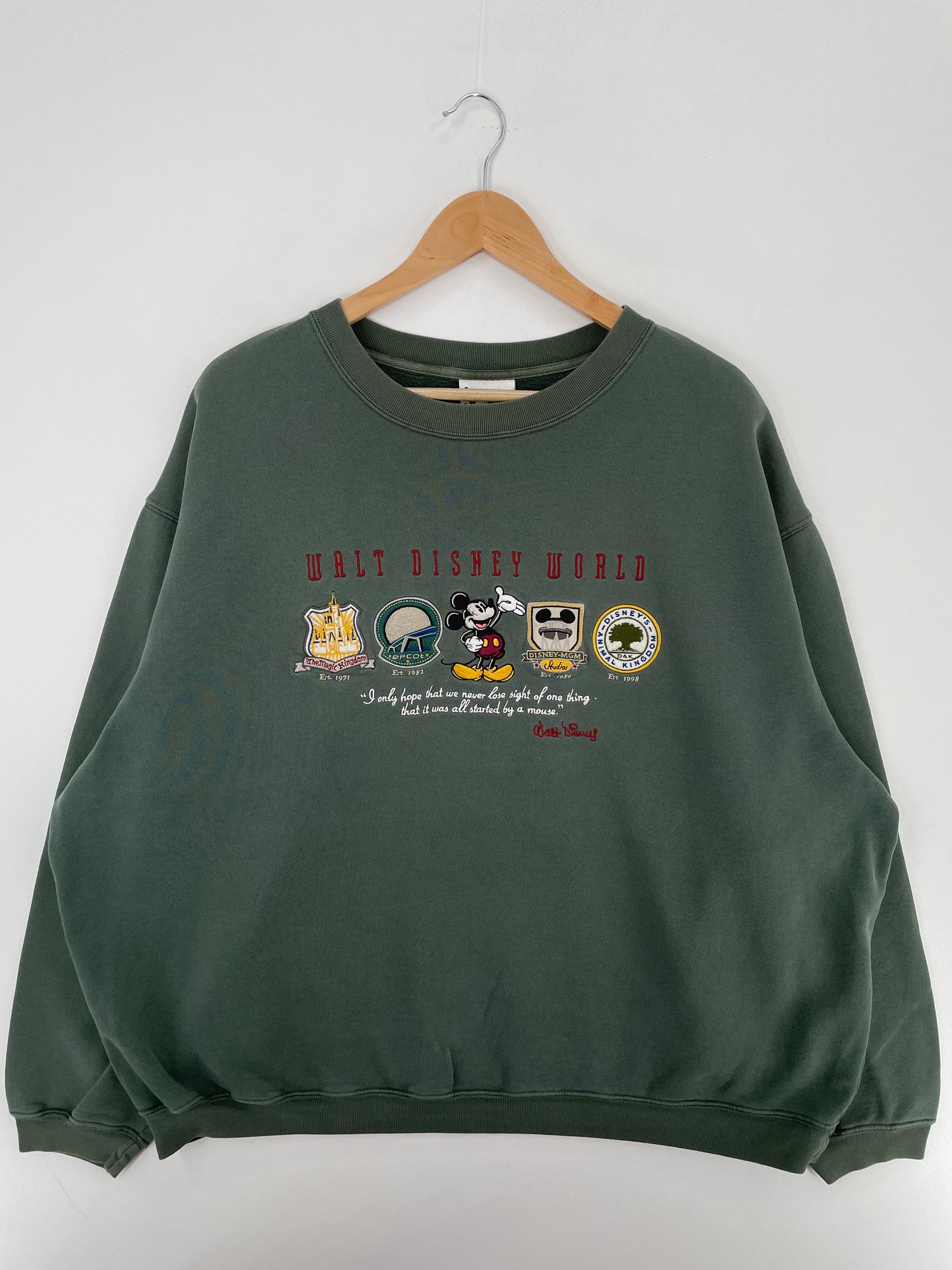 00' DISNEY MICKEY Size XXXL Vintage Sweat-shirt / A4253