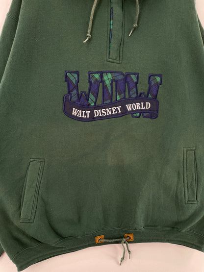 90's DISNEY WORLD Size XXL Vintage Hoodie Sweat-shirt / E150