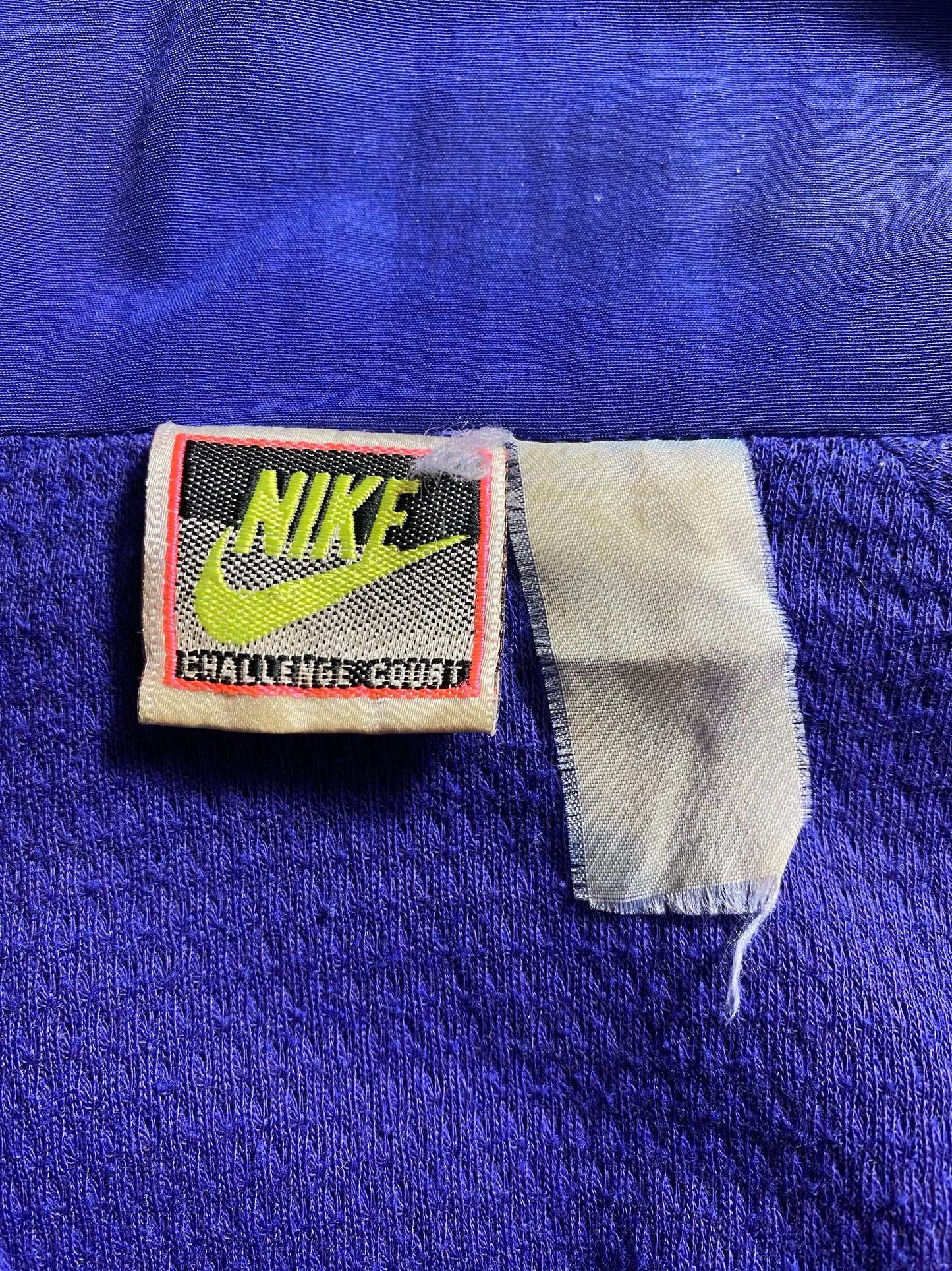 90’s NIKE CHALLENGE Size Approx. L Vintage Zip-up Nylon Jacket / K9162