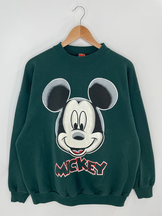90's DISNEY MICKEY Size XL Vintage Sweat-shirt / K7706