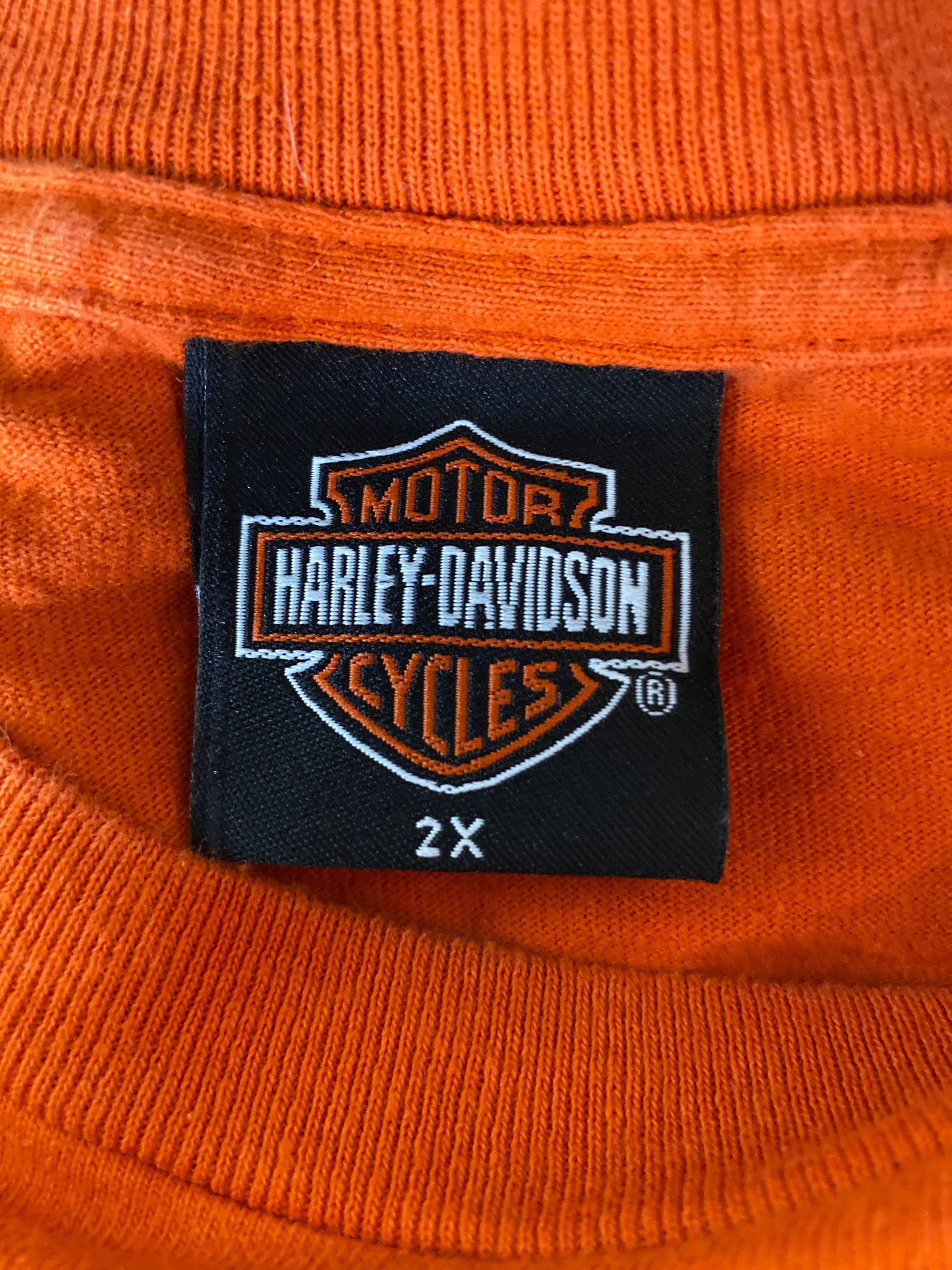 2006 HARLEY DAVIDSON Made in USA Size XXL Vintage T-Shirts / A2938