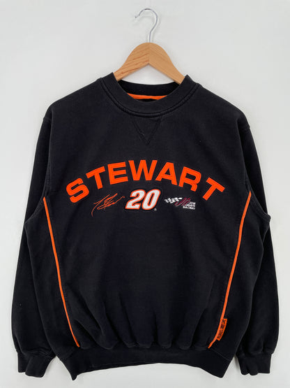 Vintage STEWART Size Approx.L Racing Sweat-Shirt / A7379