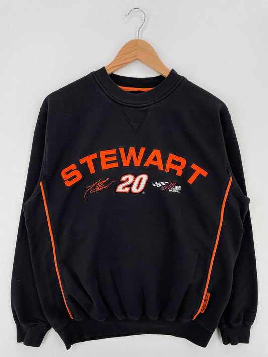 Vintage STEWART Size Approx.L Racing Sweat-Shirt / A7379