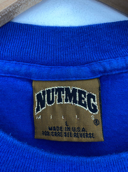 90's UNIVERSITY OF FLORIDA Made in USA Size L Vintage College T-Shirt / A4988