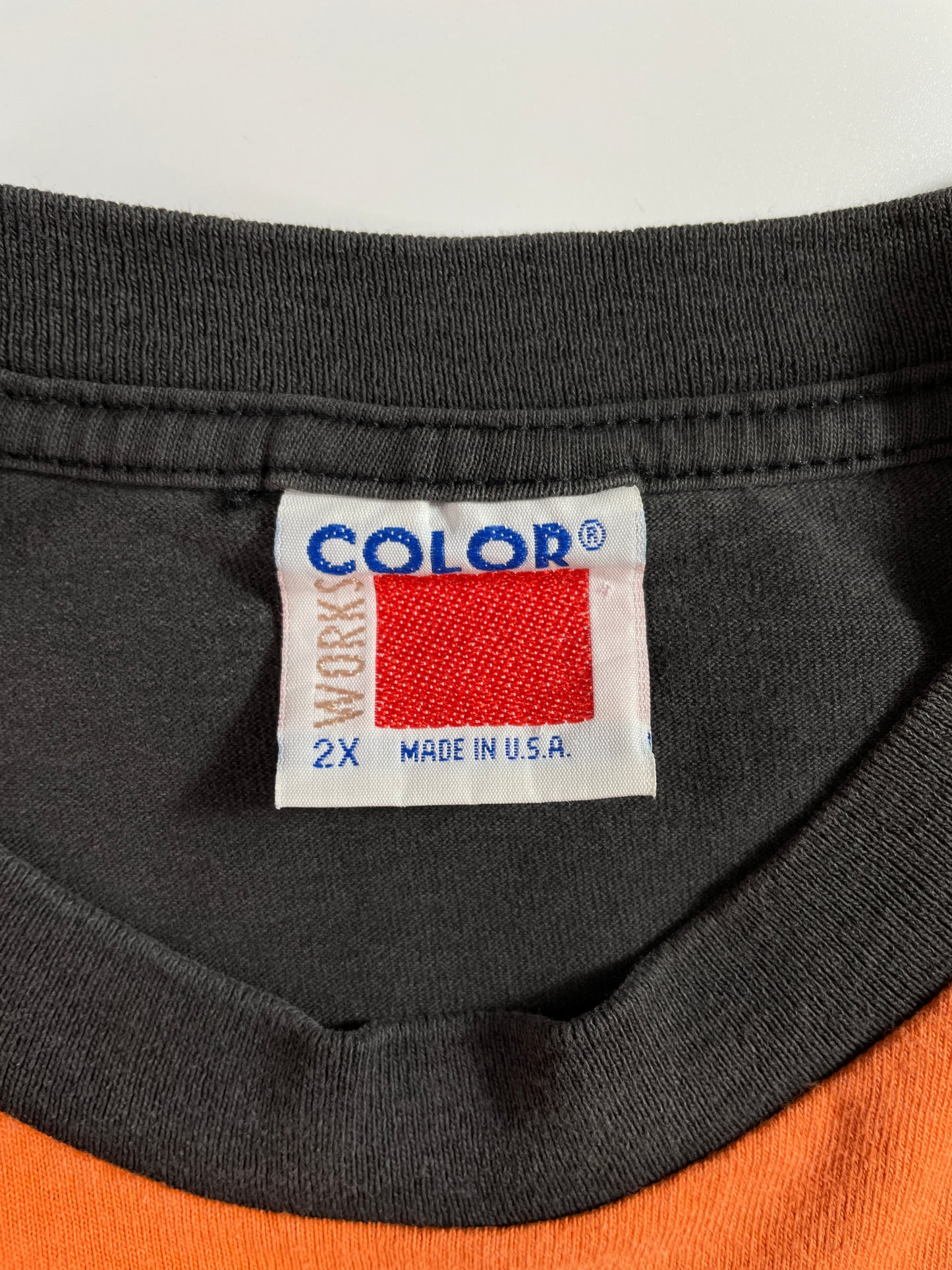 90's NEW YORK KNICKS Made in USA Size XXL Vintage NBA T-Shirt / A4489