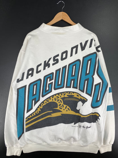 1994 JACKSONVILLE JAGUARS Size XL Vintage NFL Sweat-Shirt / A6429