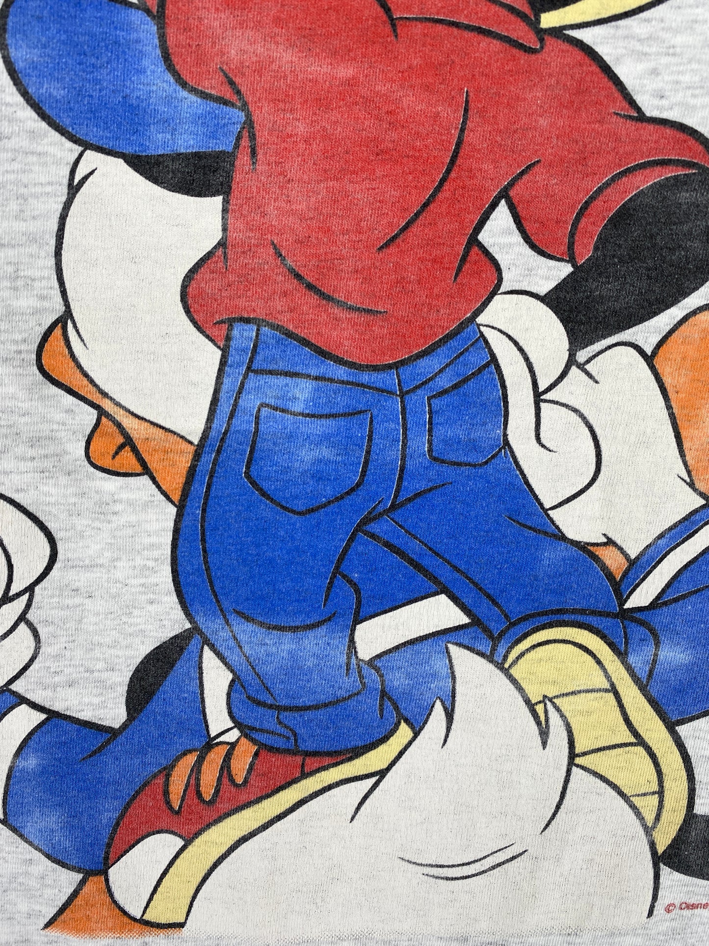90’s DISNEY MICKEY Made in USA Size XL Vintage T-Shirt / A4581