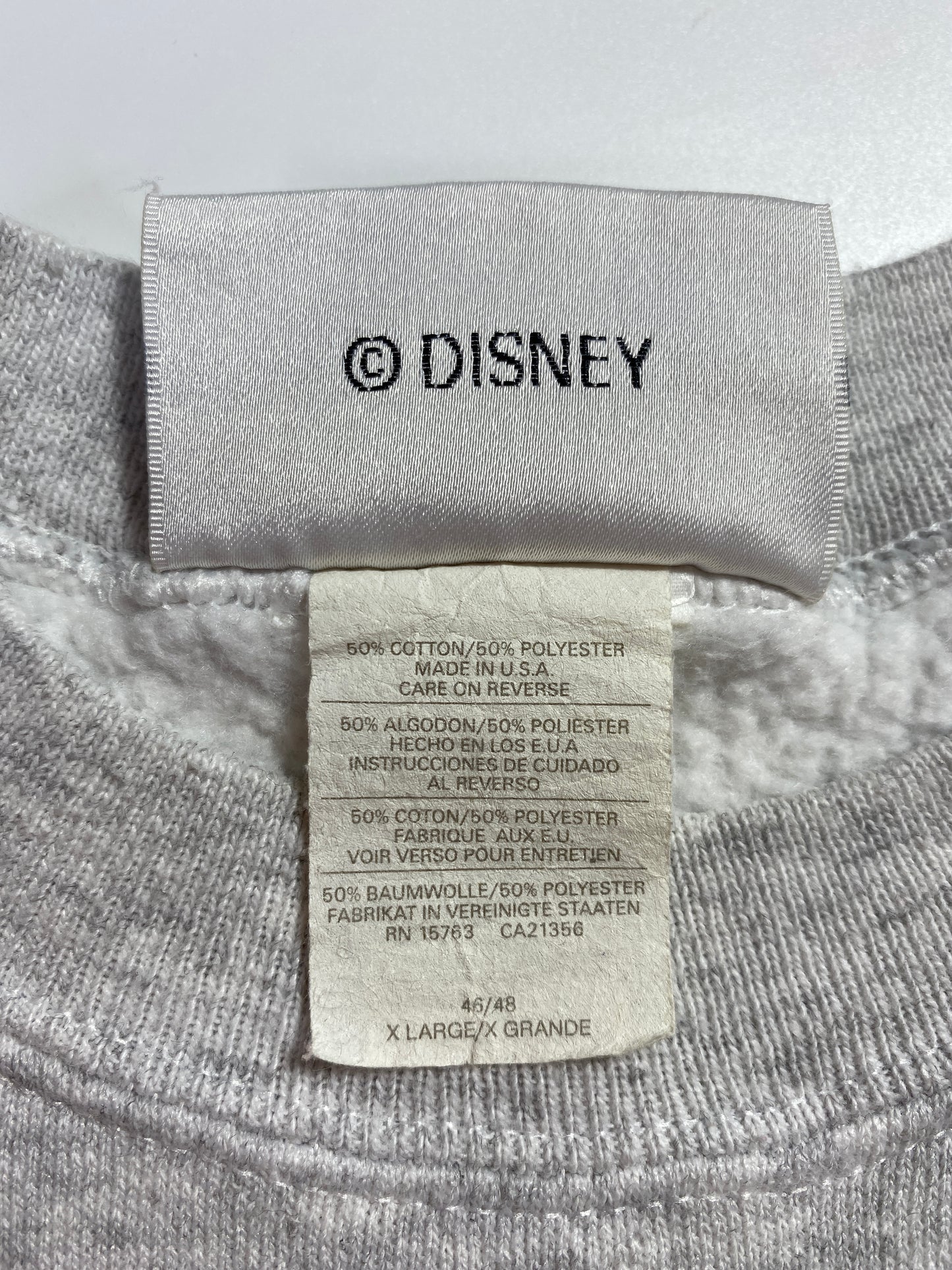 00' DISNEY MICKEY Made in USA Size XL Vintage Sweat-shirt / A7938