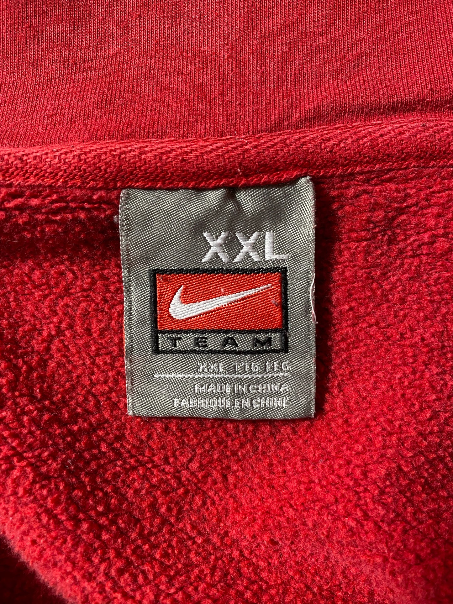 00' NIKE OHIO STATE Size XL Vintage College Hoodie Sweat-shirt / K9382