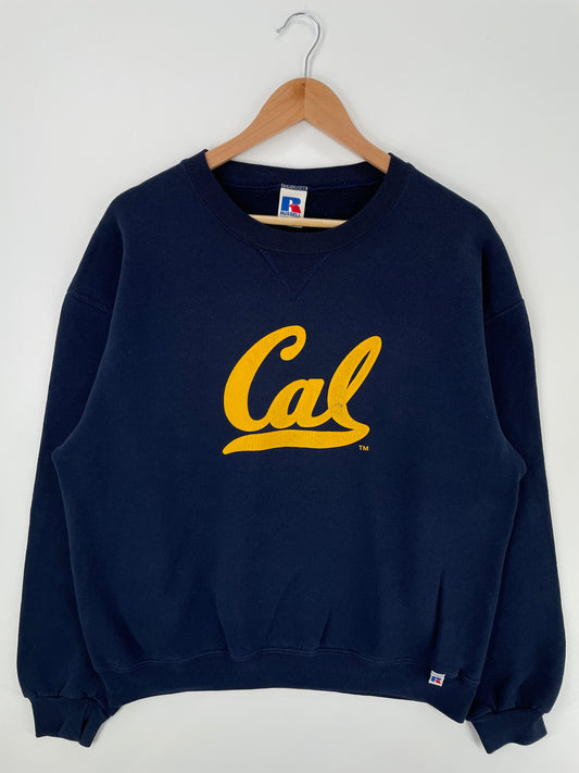 90’s CAL Size L Vintage College Sweat-shirt / A489
