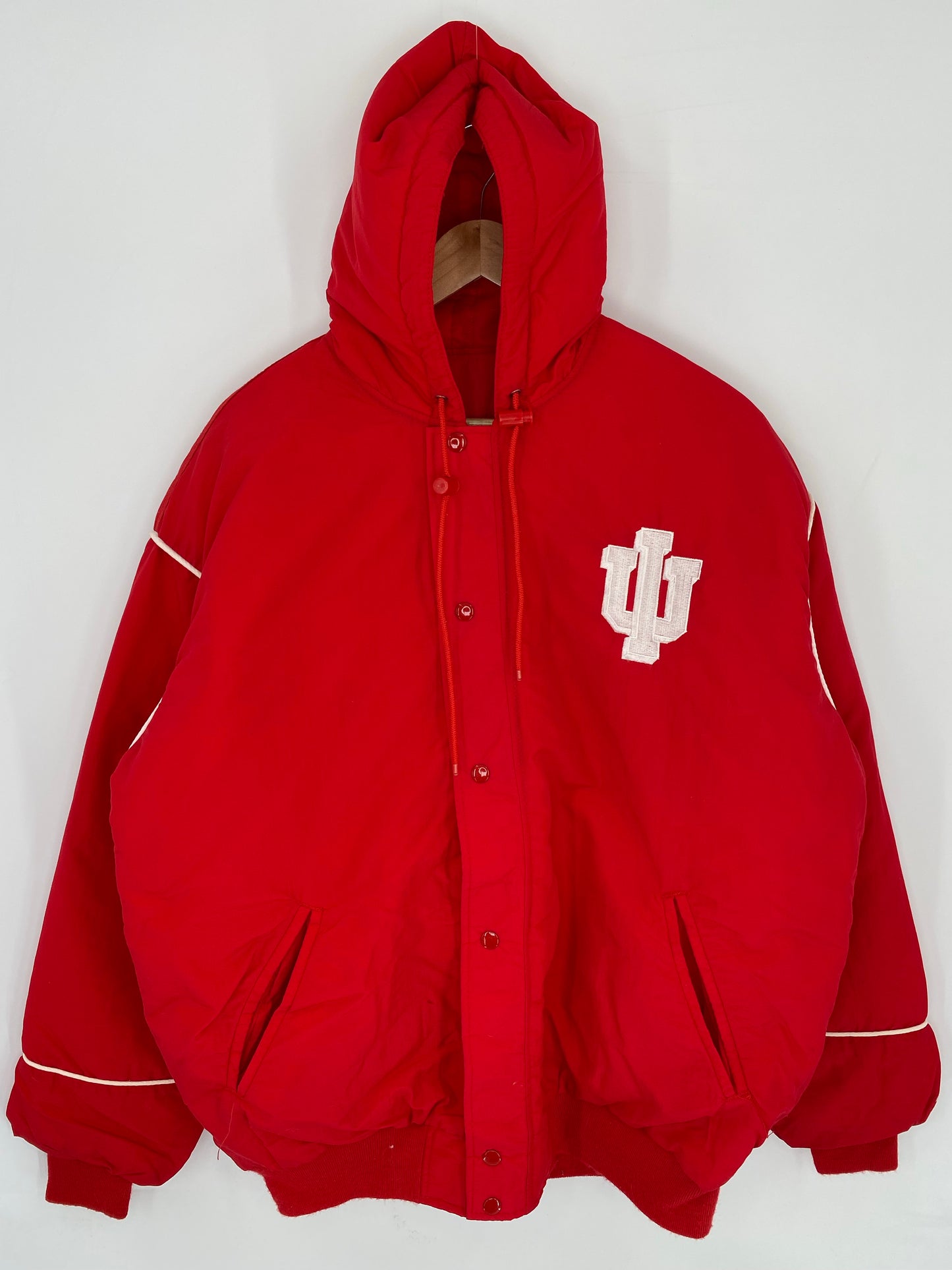 Vintage STARTER x INDIANA Made in USA Size XL Nylon Padded Jacket  / K8331