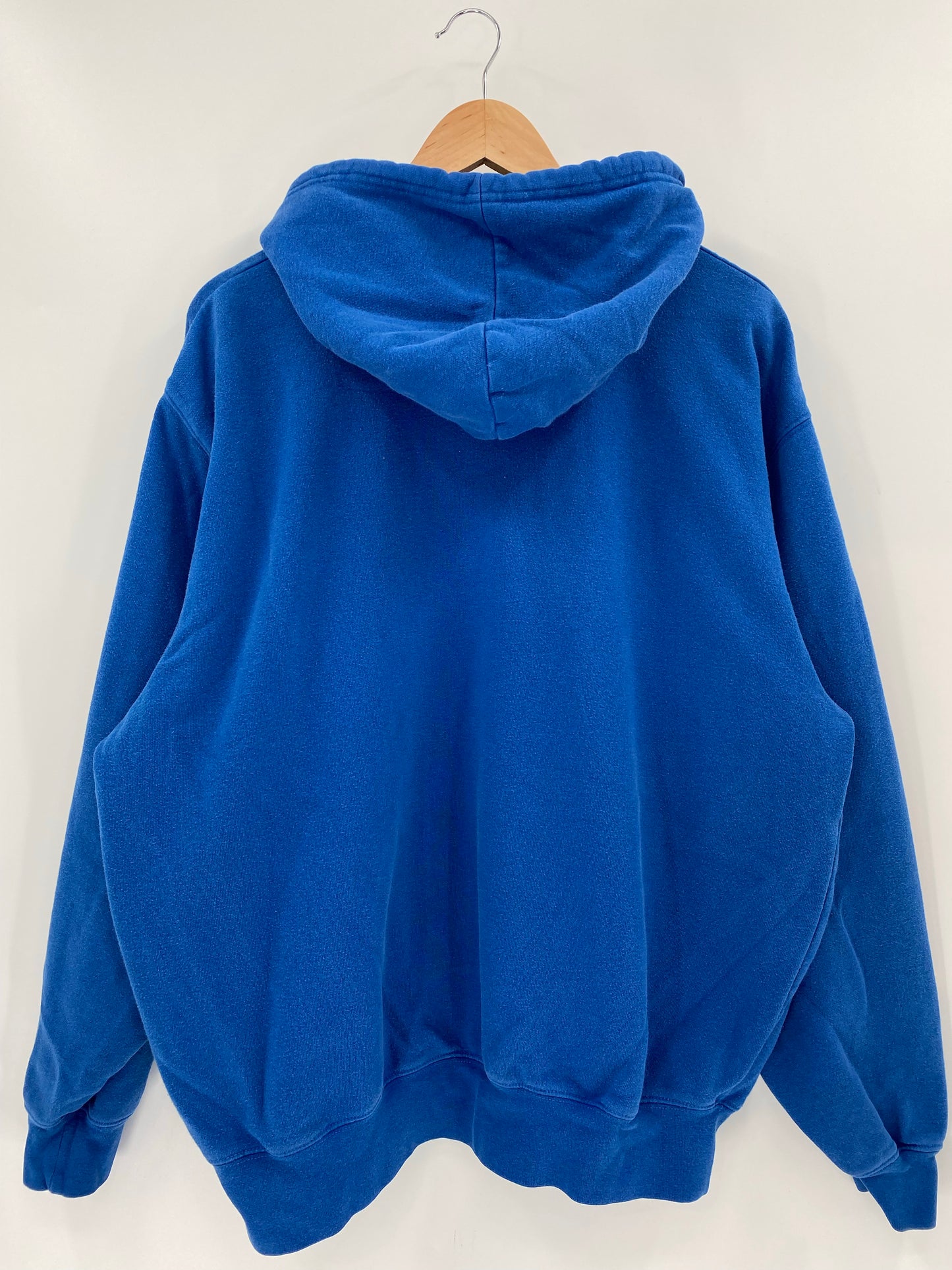 00' NIKE CUBS Size L Vintage MLB Hoodie Sweat-shirt / K6386
