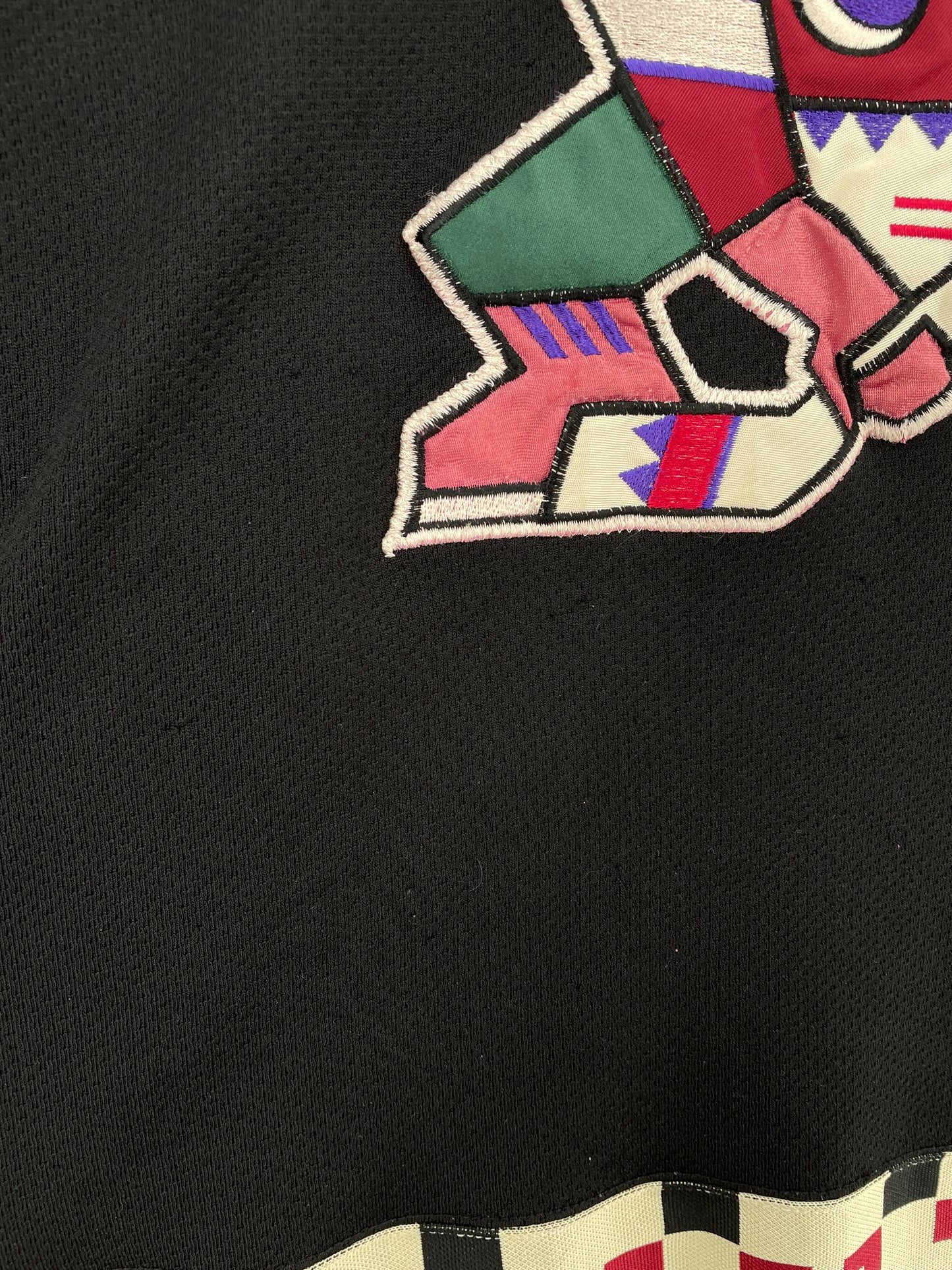 90’s STARTER x PHOENIX COYOTES Size L Vintage NHL Hockey Game Shirt / E720