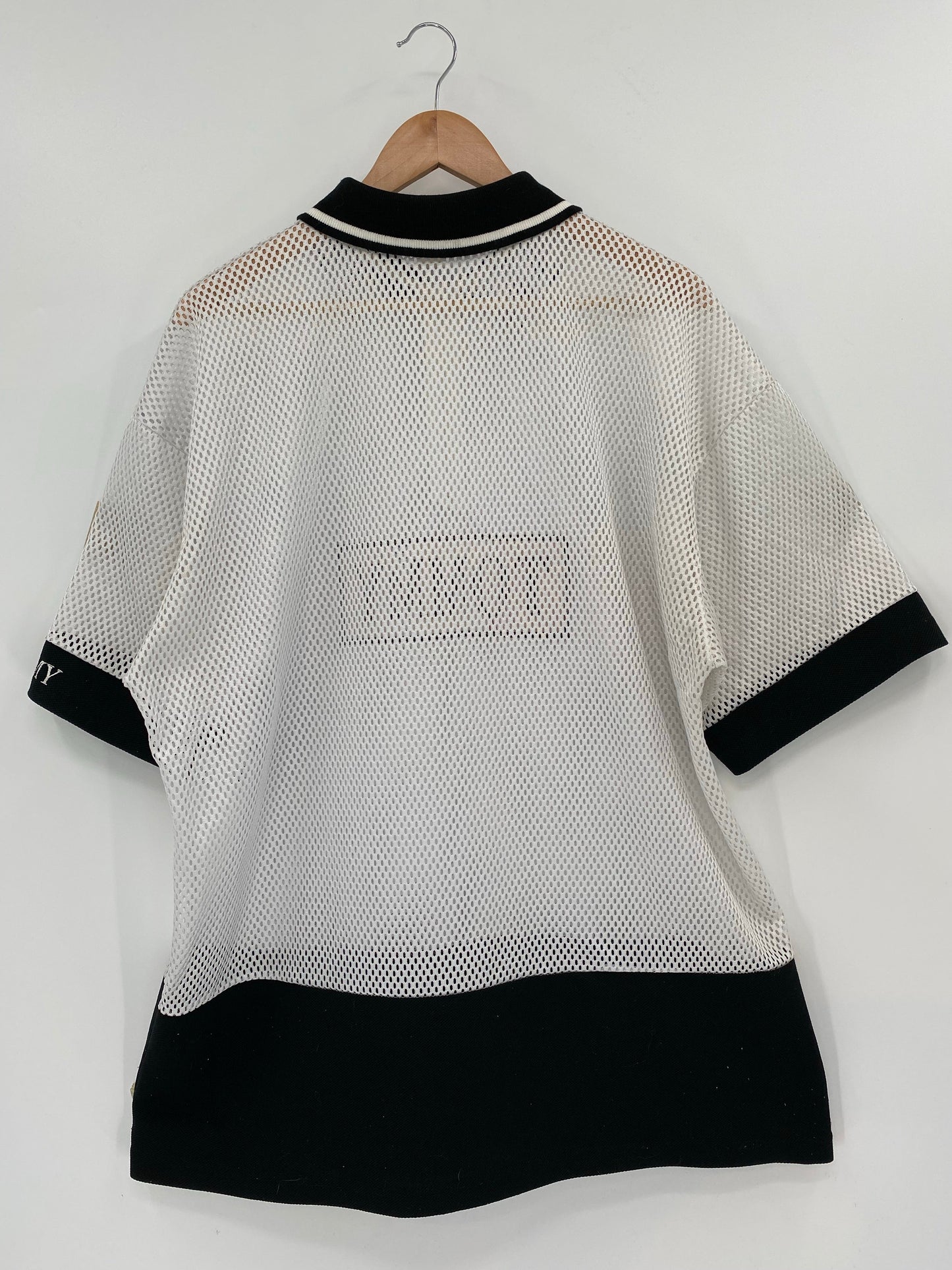 90's TOMMY HILFIGER Size L Vintage Mesh Polo Shirt / E4231T
