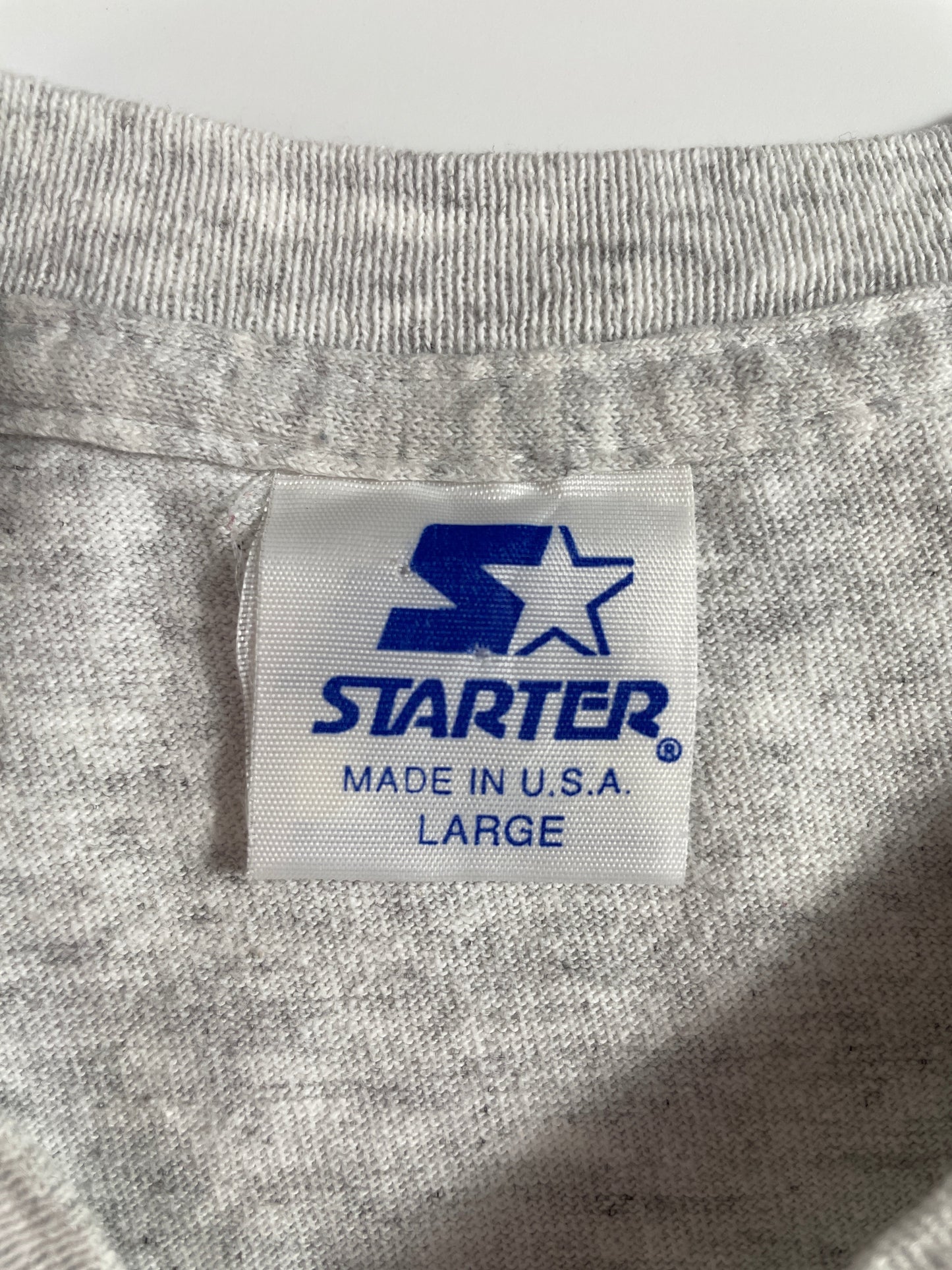 1992 STARTER x DALLAS COWBOYS Made in USA Size L Vintage NFL T-shirt / E6421T