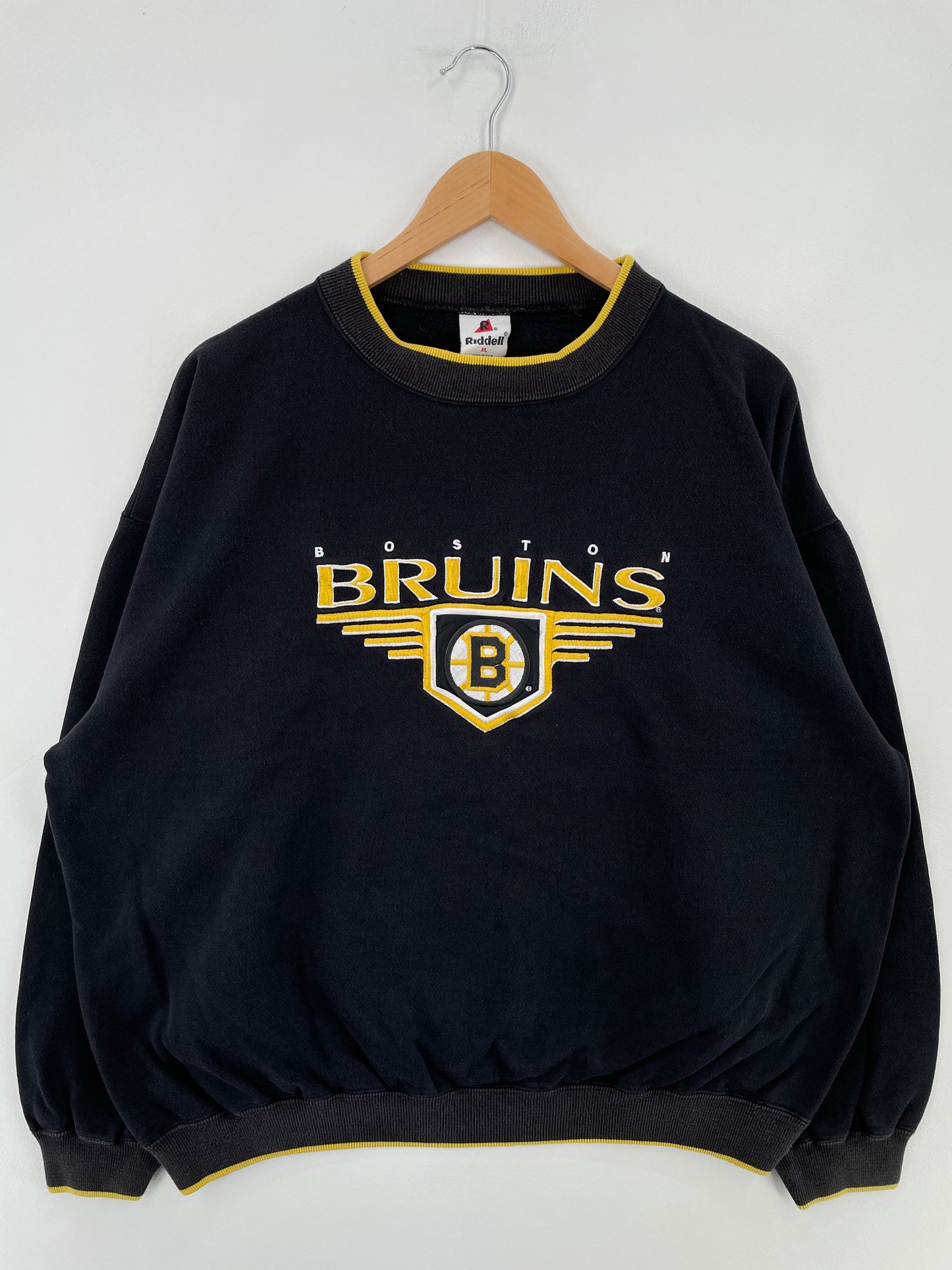 90's BOSTON BRUINS Made in USA Size XL Vintage NHL Sweat-Shirt / E3787S