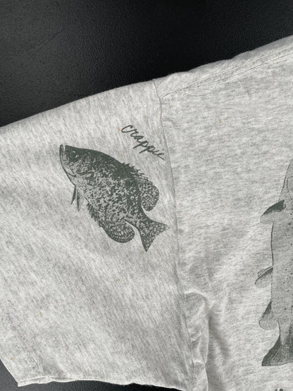 1994 FISH Size XL Vintage Animal T-Shirt / E5802T