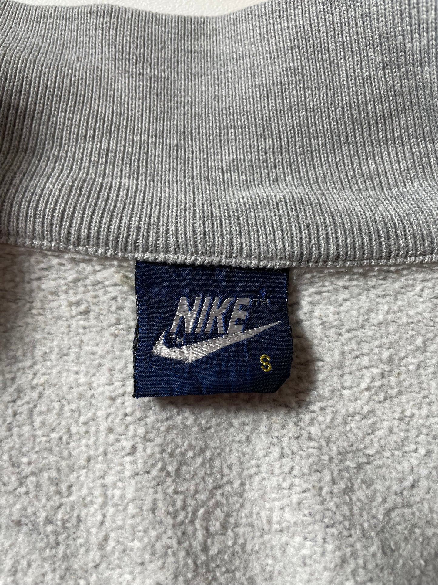 80's NIKE Size S Vintage Zip-up Sweat Vest / A225