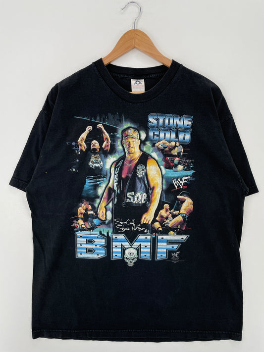 2000 STONE COLD WWF Size XL Vintage T-Shirt / A8093