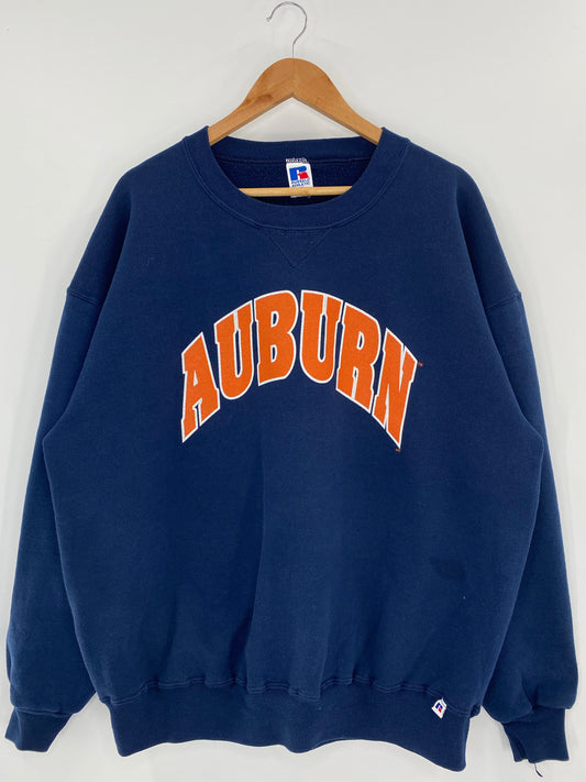 90's AUBURN Size XXL Vintage NFL Sweat-Shirt / K4146