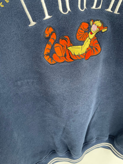 00' DISNEY TIGGER Size M Vintage Sweat-Shirt / K5188