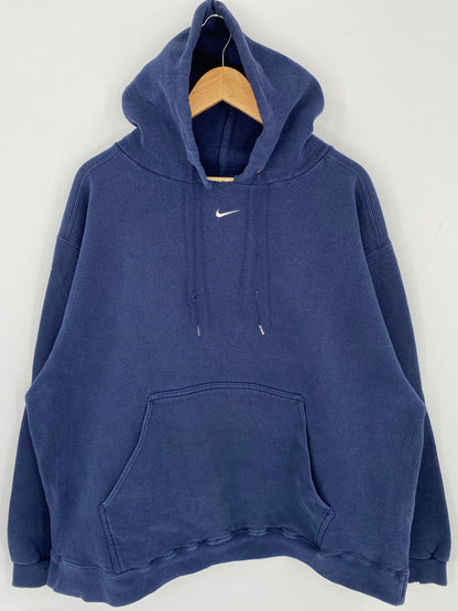 90’s NIKE CENTER SWOOSH Size XXL Vintage Hoodie Sweat-Shirt / K7243
