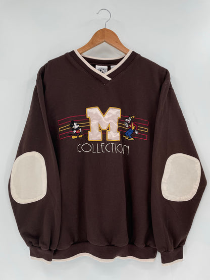 90's DISNEY MICKEY COLLECTION Size M Vintage Sweat-shirt / K4715