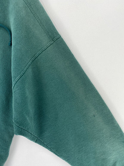 90's NIKE MINI SWOOSH Made in USA Size L Vintage Zip up Hoodie Sweat-shirt / E5702S