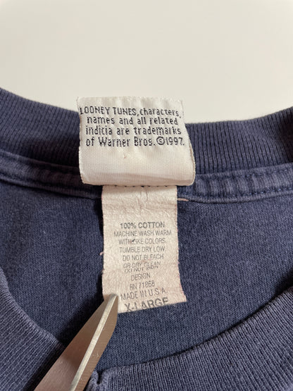 1997 LOONY TUNES Made in USA Size XL Vintage T-Shirt / 9197