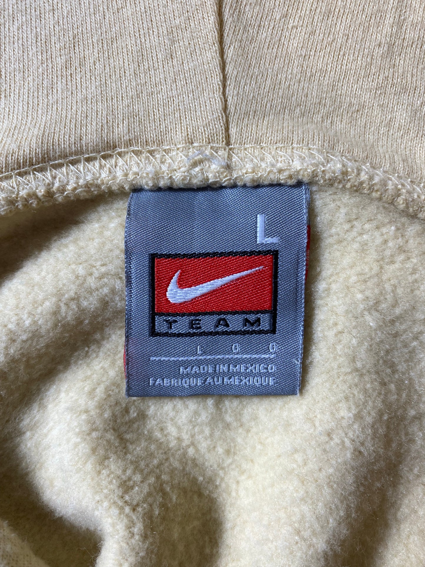 00' NIKE PURDUE BOILERMAKERS Size L Vintage College Hoodie Sweat-shirt / K9619