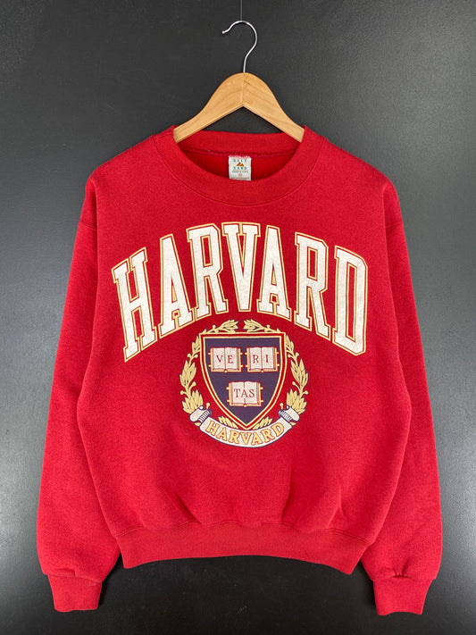 90’s HARVARD UNIVERSITY Made in USA Size M Vintage College Sweat-Shirt / A4947