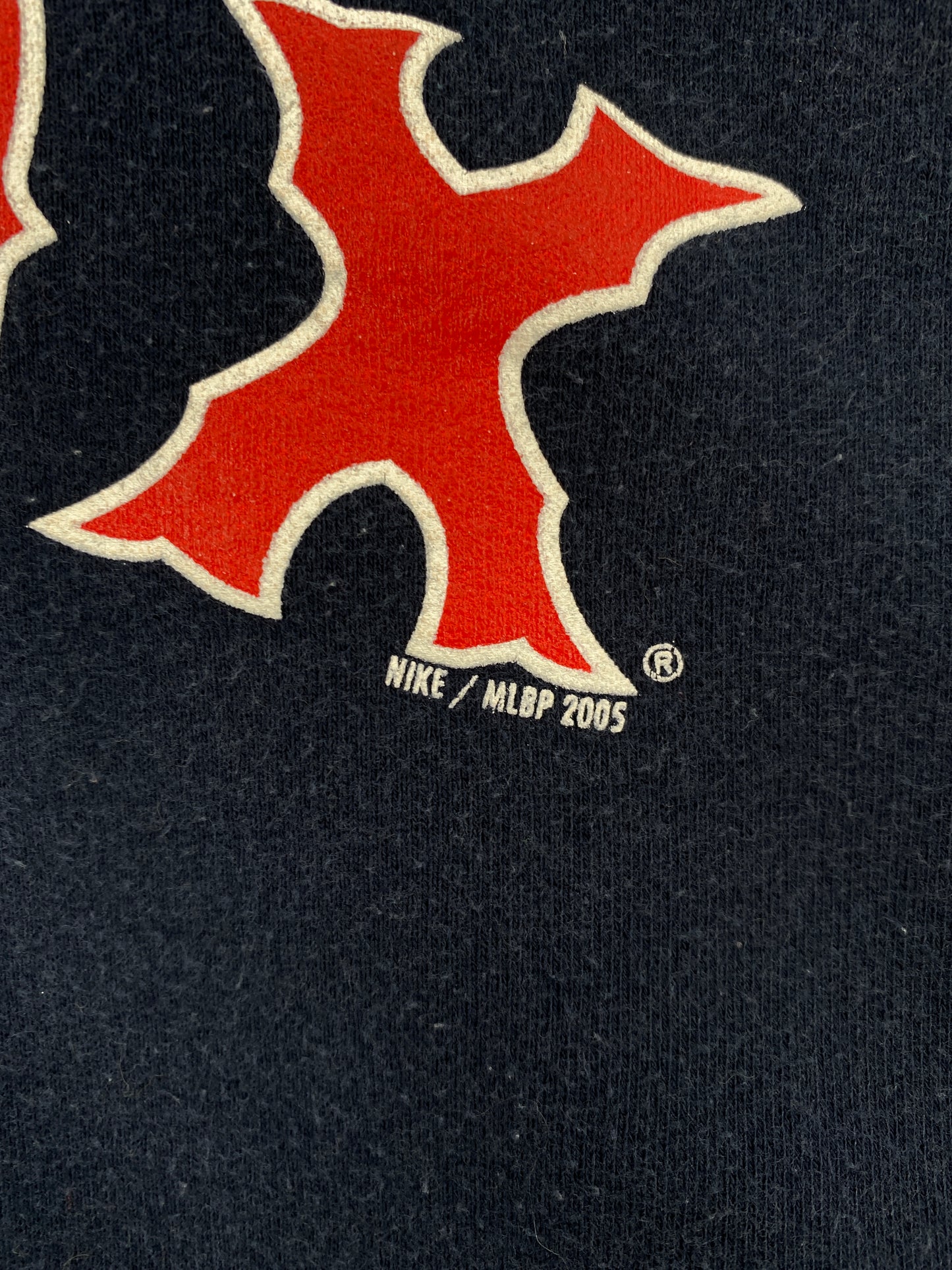 2005 NIKE x BOSTON RED SOX Size XXL Vintage MLB Hoodie Sweat-Shirt / E1382S